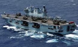 Royal Navy Ship HMS Ocean
