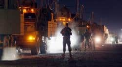 US Army Convoy Prepares To Leave Iraq